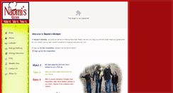 Desktop Screenshot of naomiskitchen.com